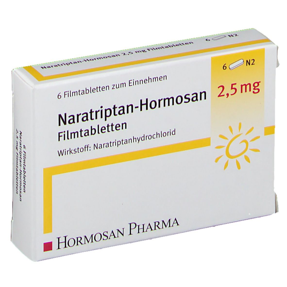 Naratriptan-Hormosan 2,5 mg
