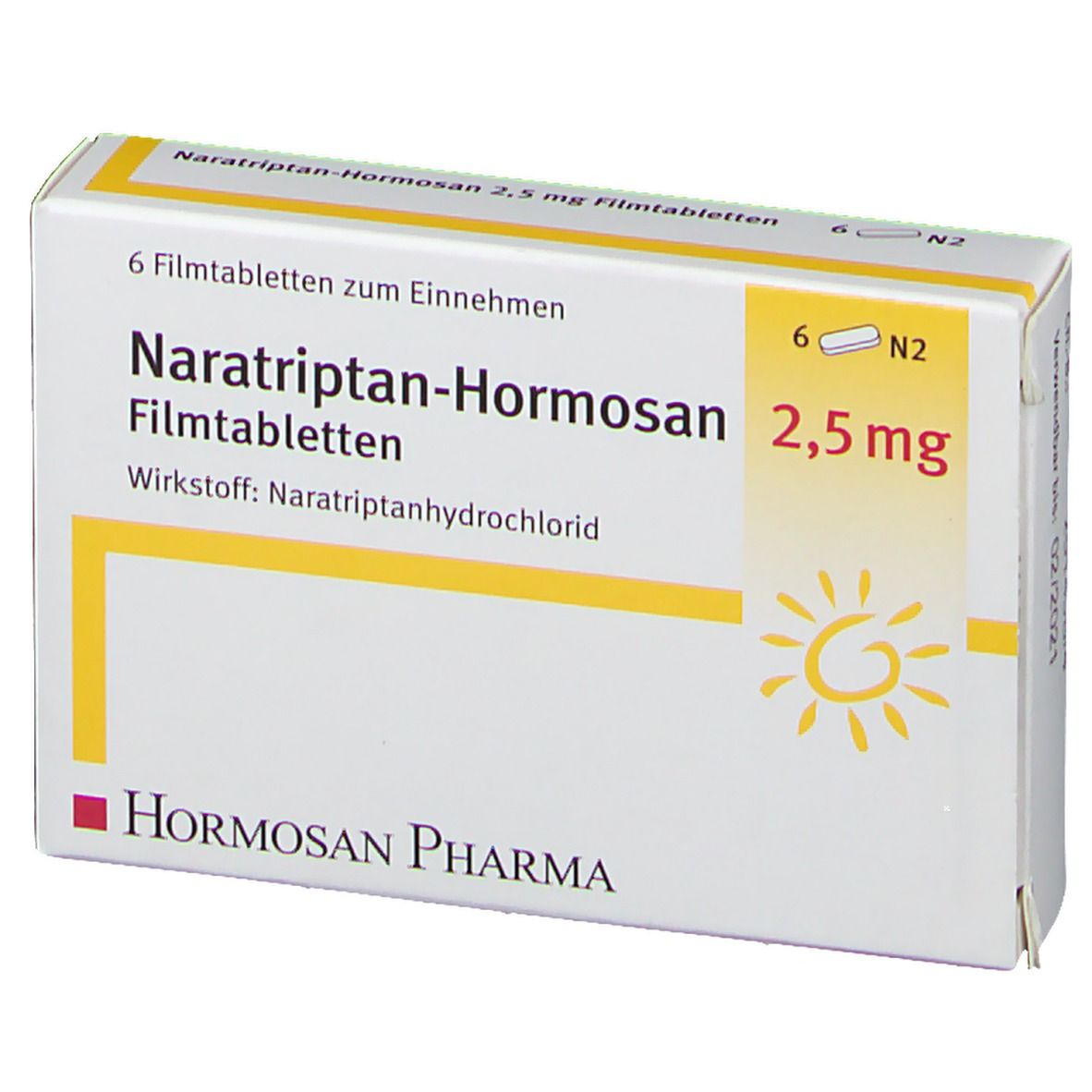 Naratriptan-Hormosan 2,5 mg