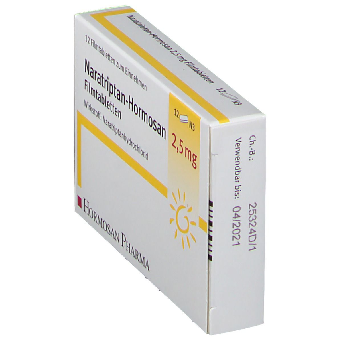 Naratriptan-Hormosan 2,5 mg