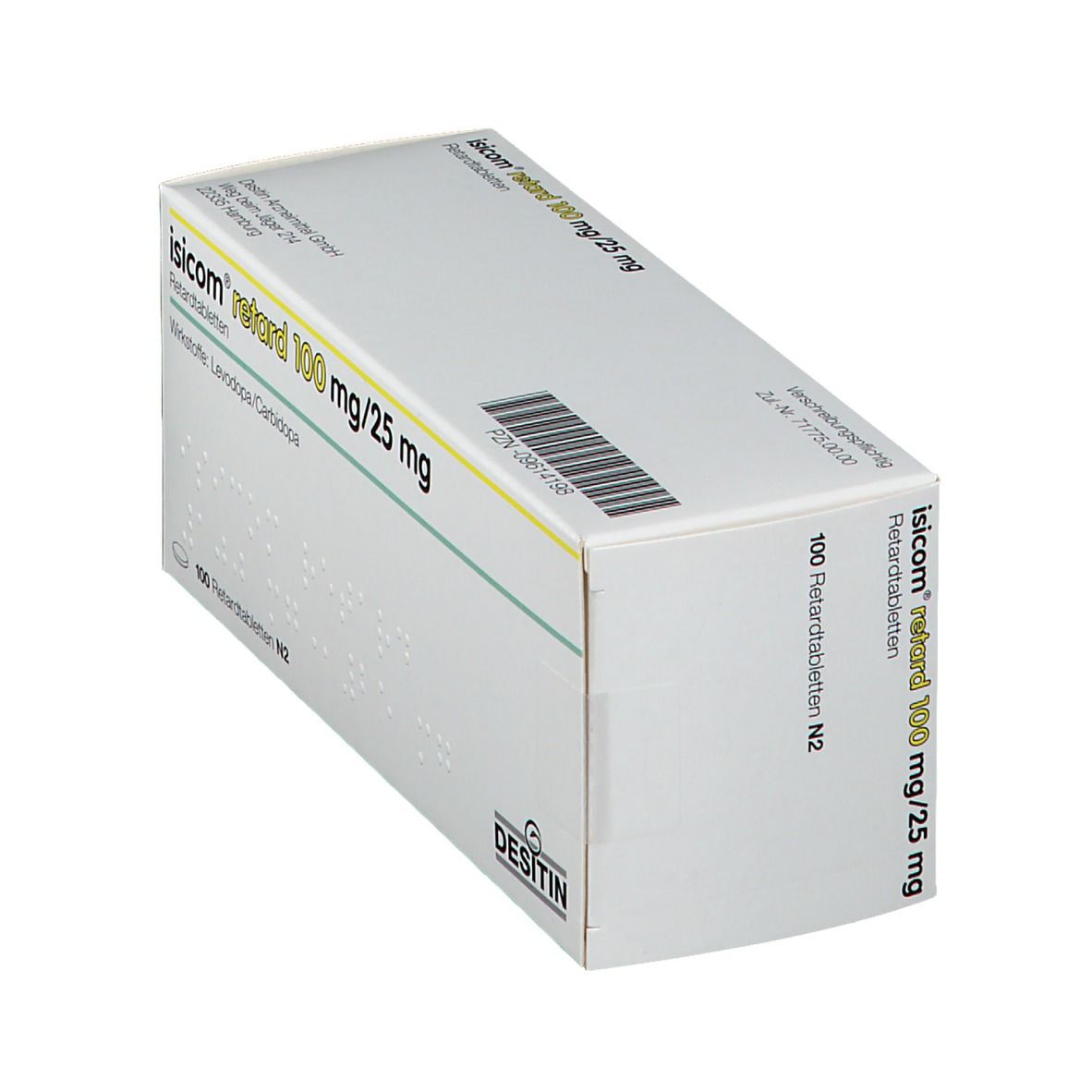 Isicom retard 100 mg/25 mg Retardtabletten St Retard-Tabletten