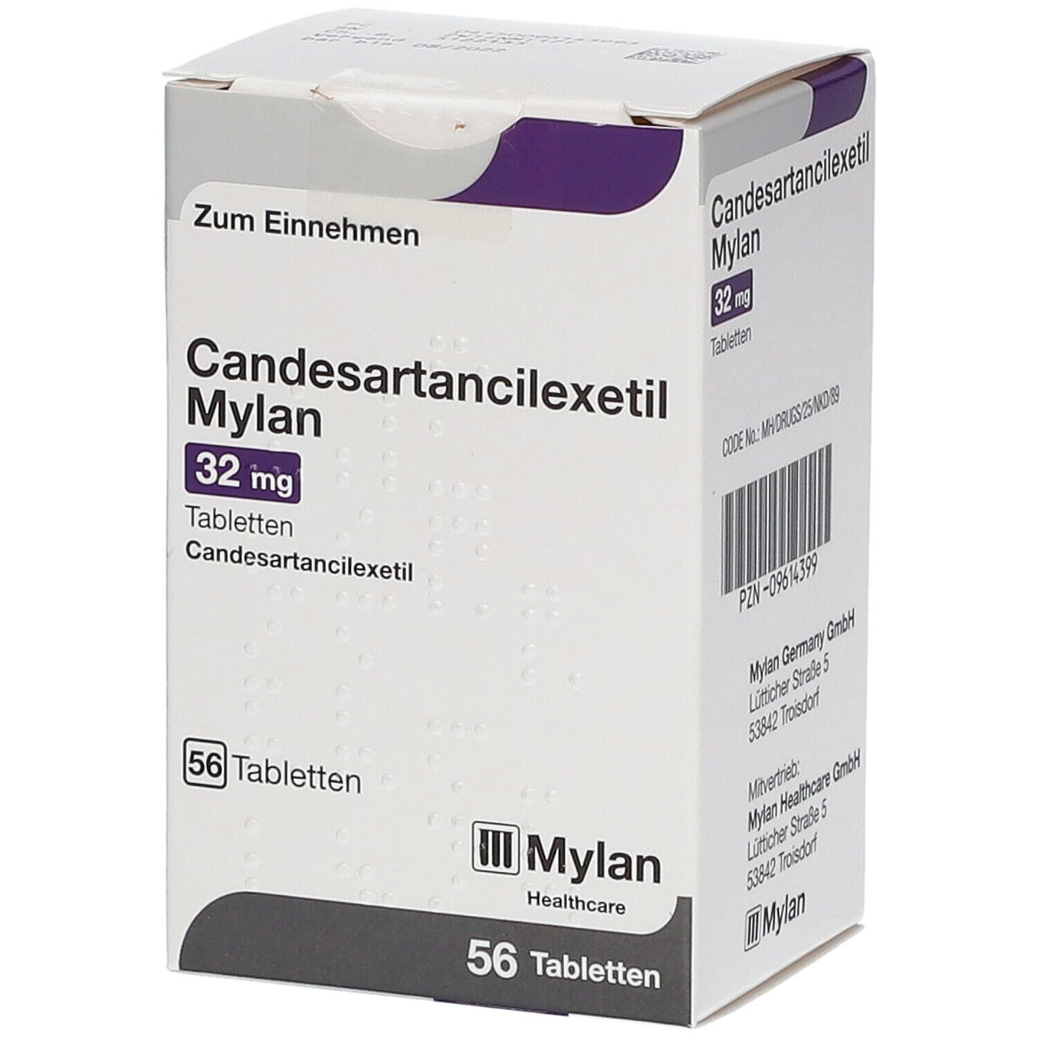 Candesartancilexetil Mylan 32 mg