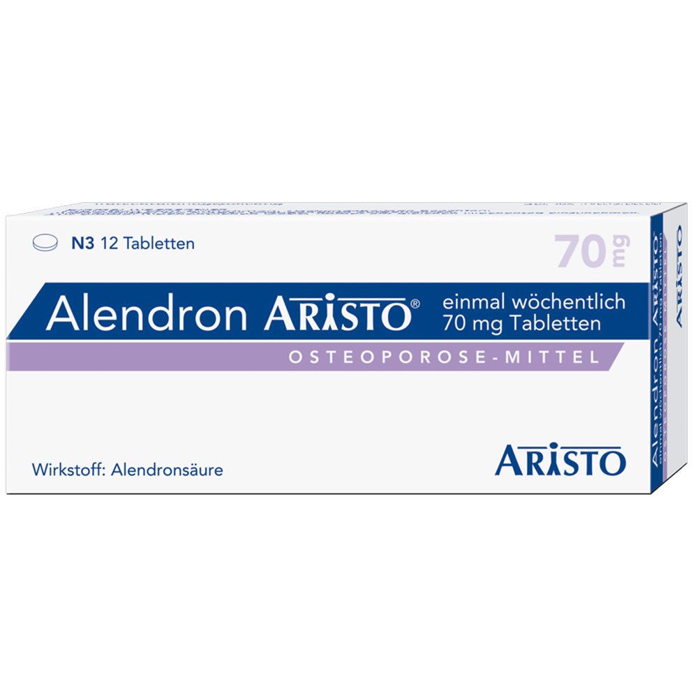 Alendron Aristo® einmal wöchentlich 70 mg