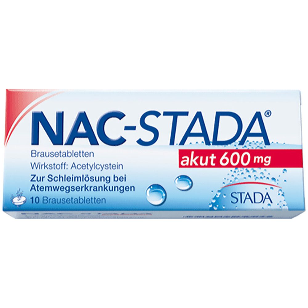 NAC-STADA® akut 600 mg Brausetabletten
