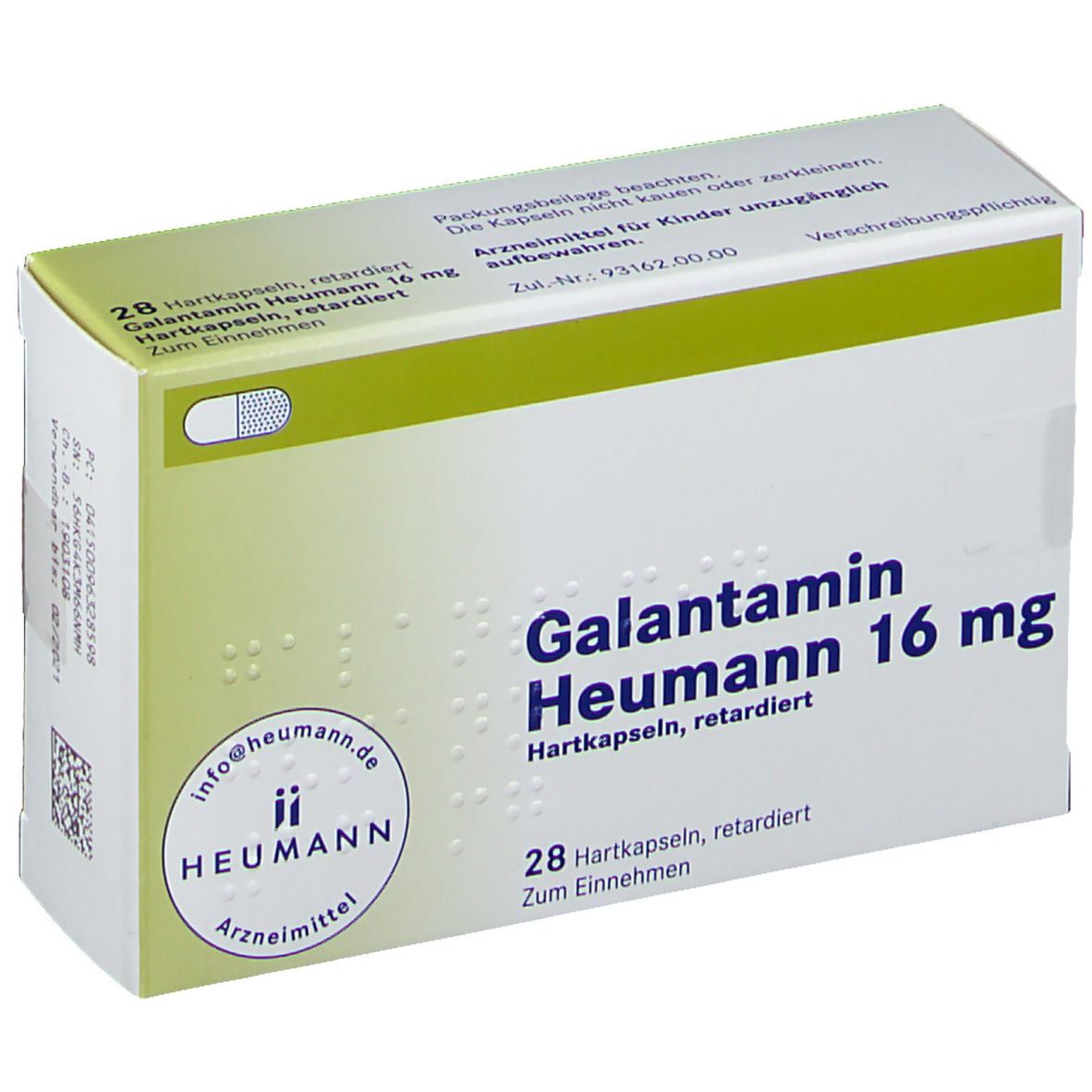 Galantamin Heumann 16 mg