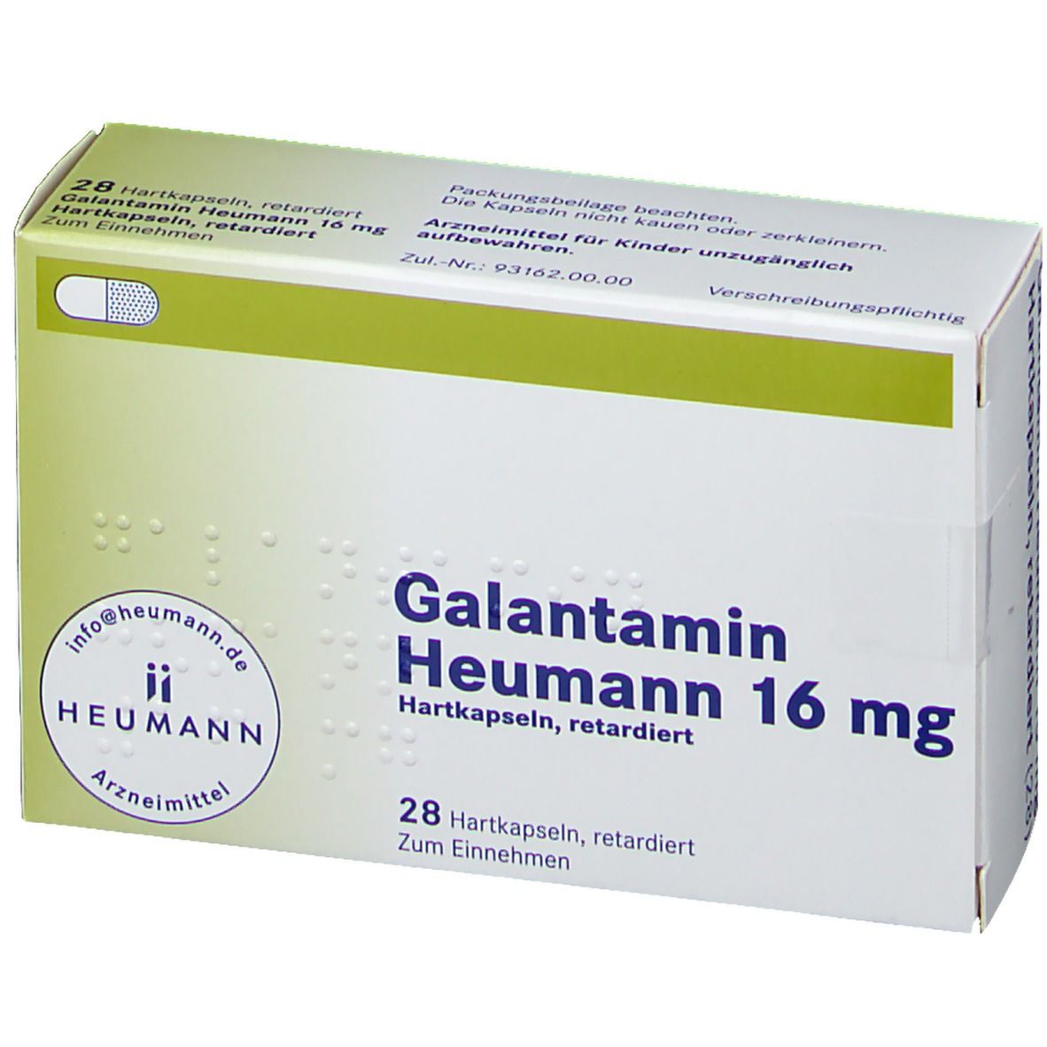 Galantamin Heumann 16 mg