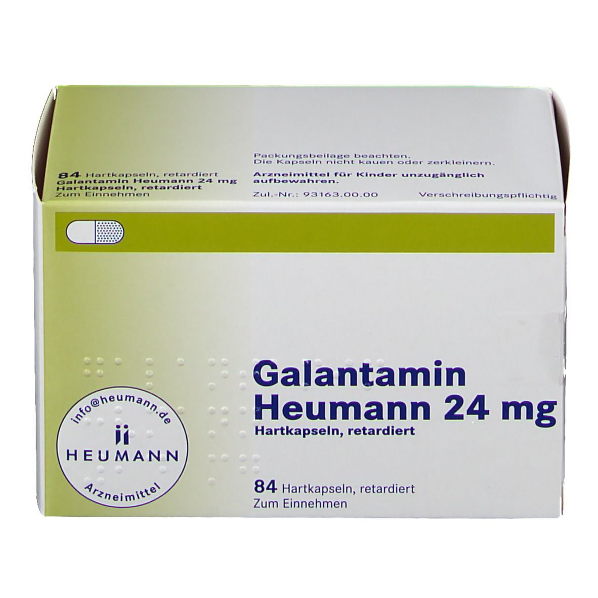 Galantamin Heumann 24 mg