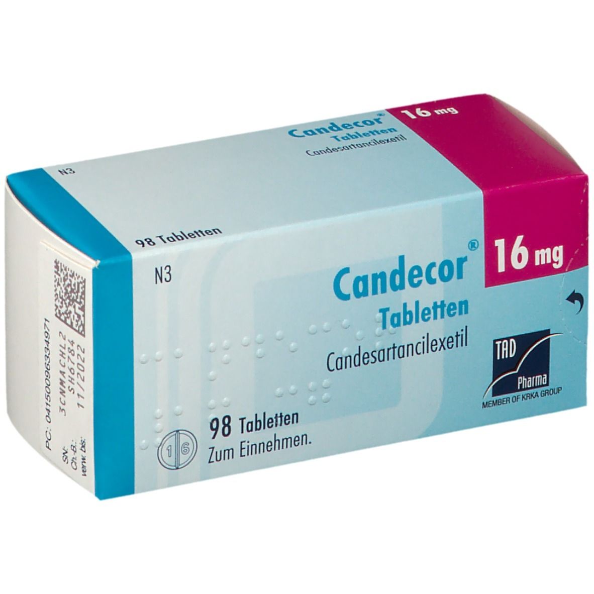 Candecor® 16 mg