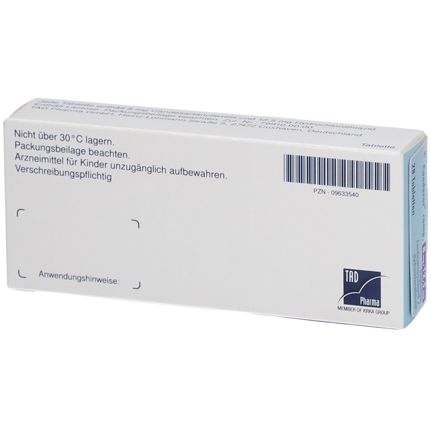 Candecor® comp. 8 mg/12,5 mg