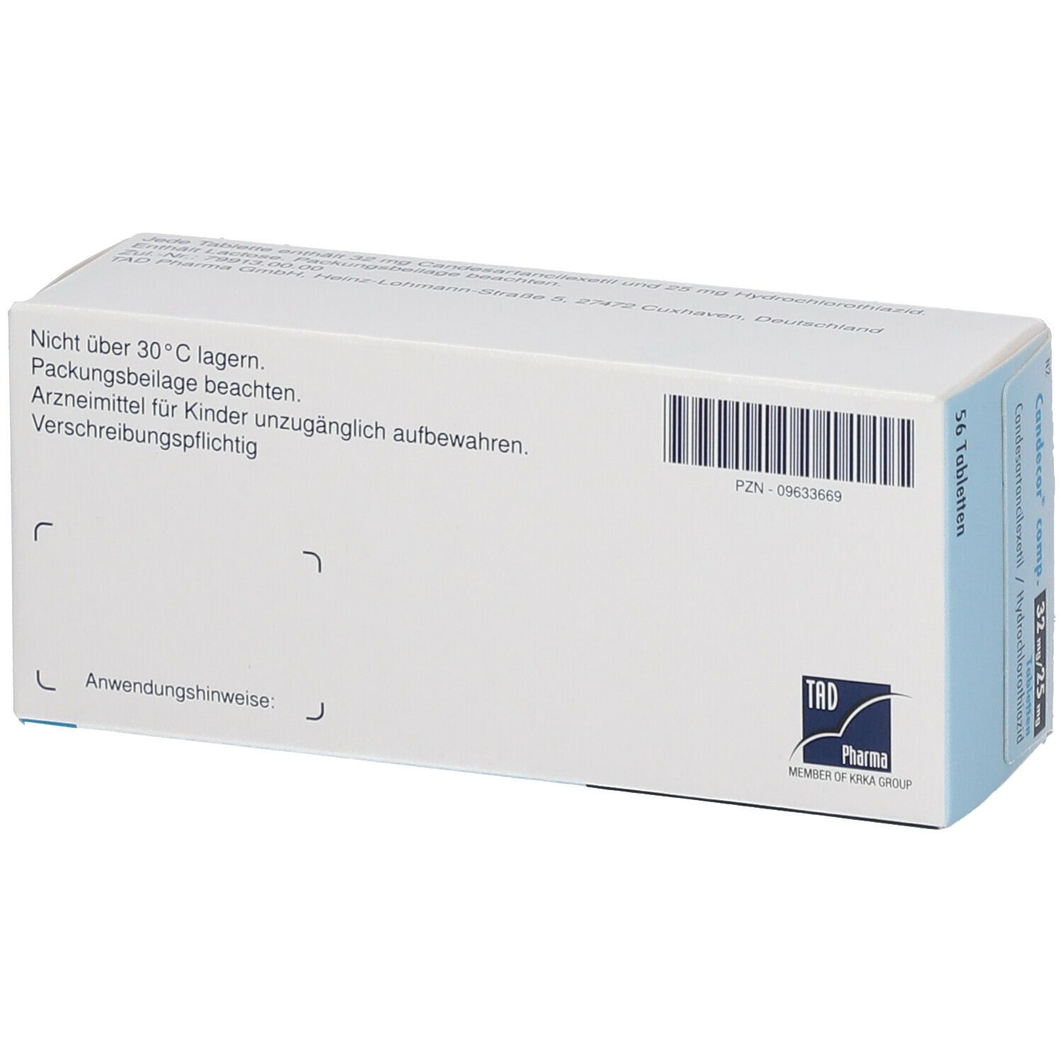 Candecor® comp. 32 mg/25 mg