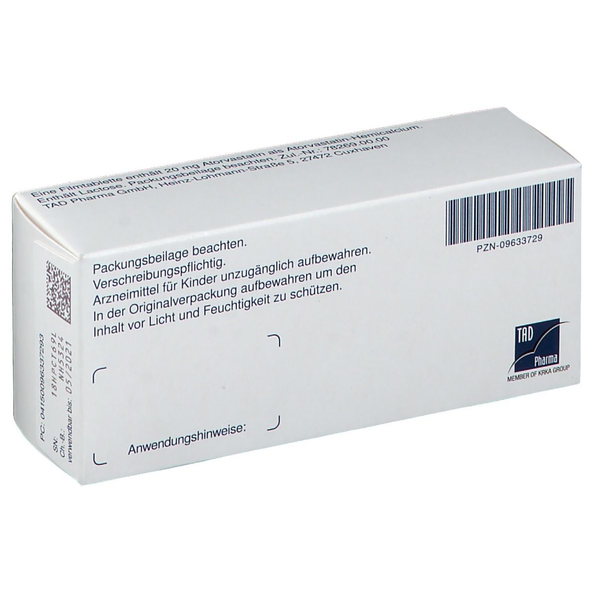 Atoris® 20 mg