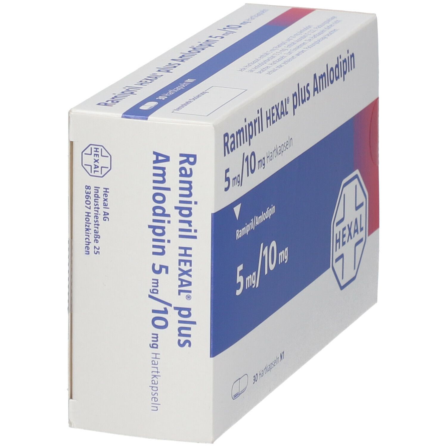 Ramipril Hexal plus Amlodipin 10 mg/5 mg Hartkaps. 30 St Hartkapseln