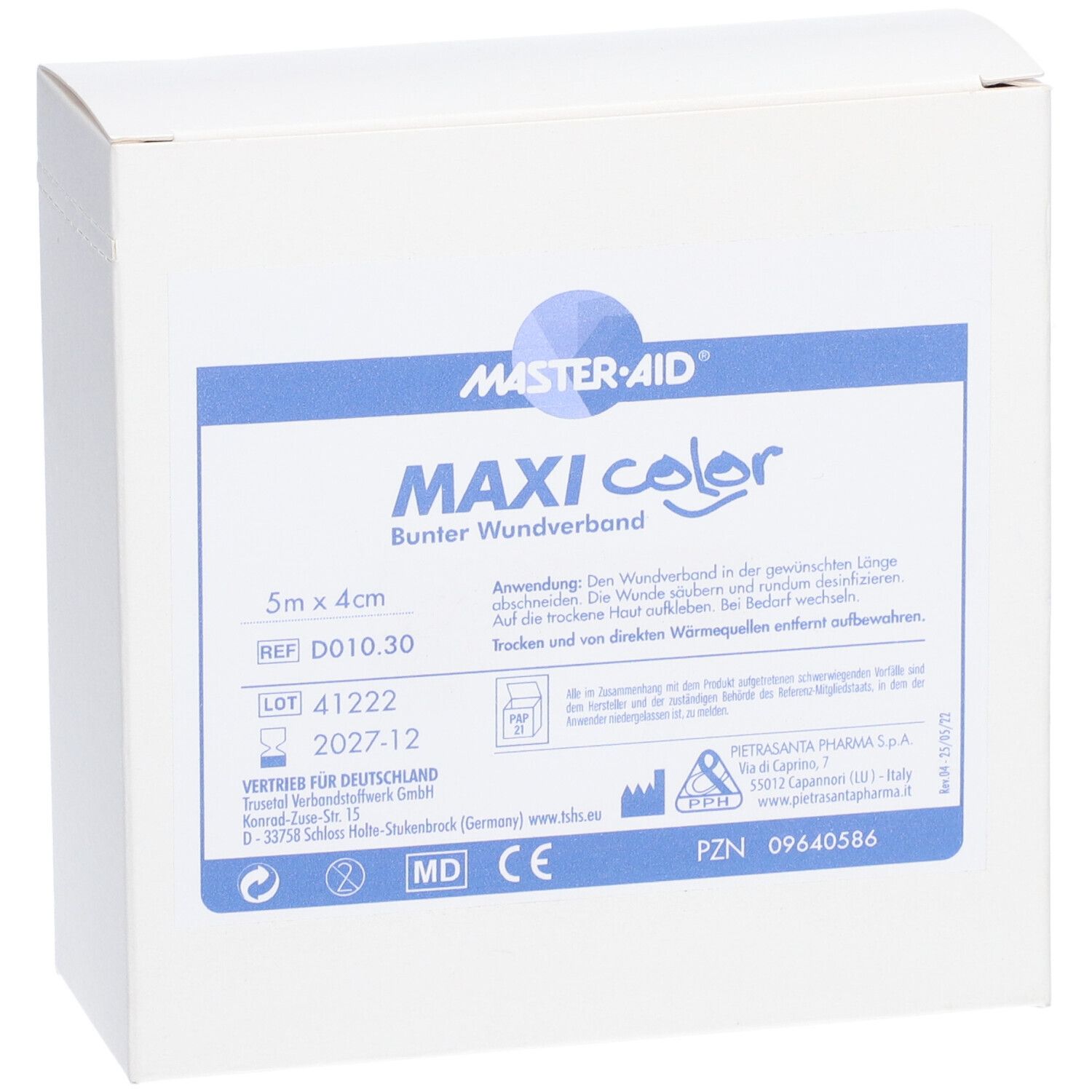 Maxi Color Kinder-Wundschnellverband 4 cm x 5 cm 1 St - Shop Apotheke 