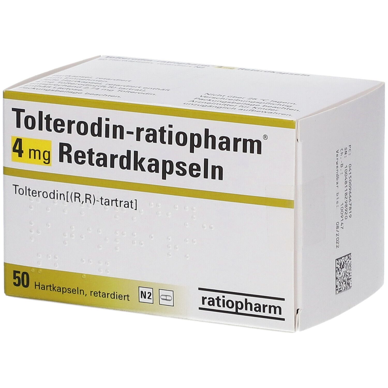 Tolterodin-ratiopharm® 4 mg