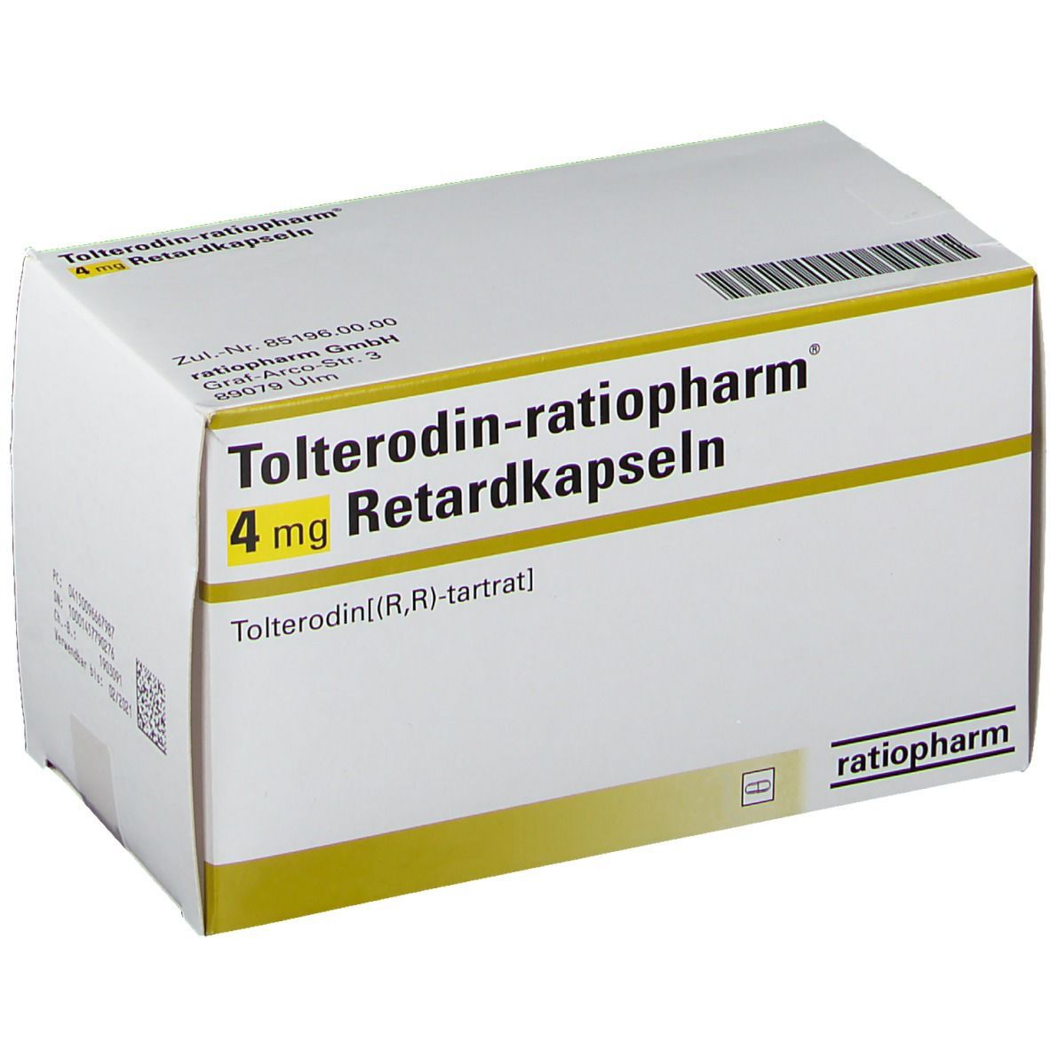Tolterodin-ratiopharm® 4 mg