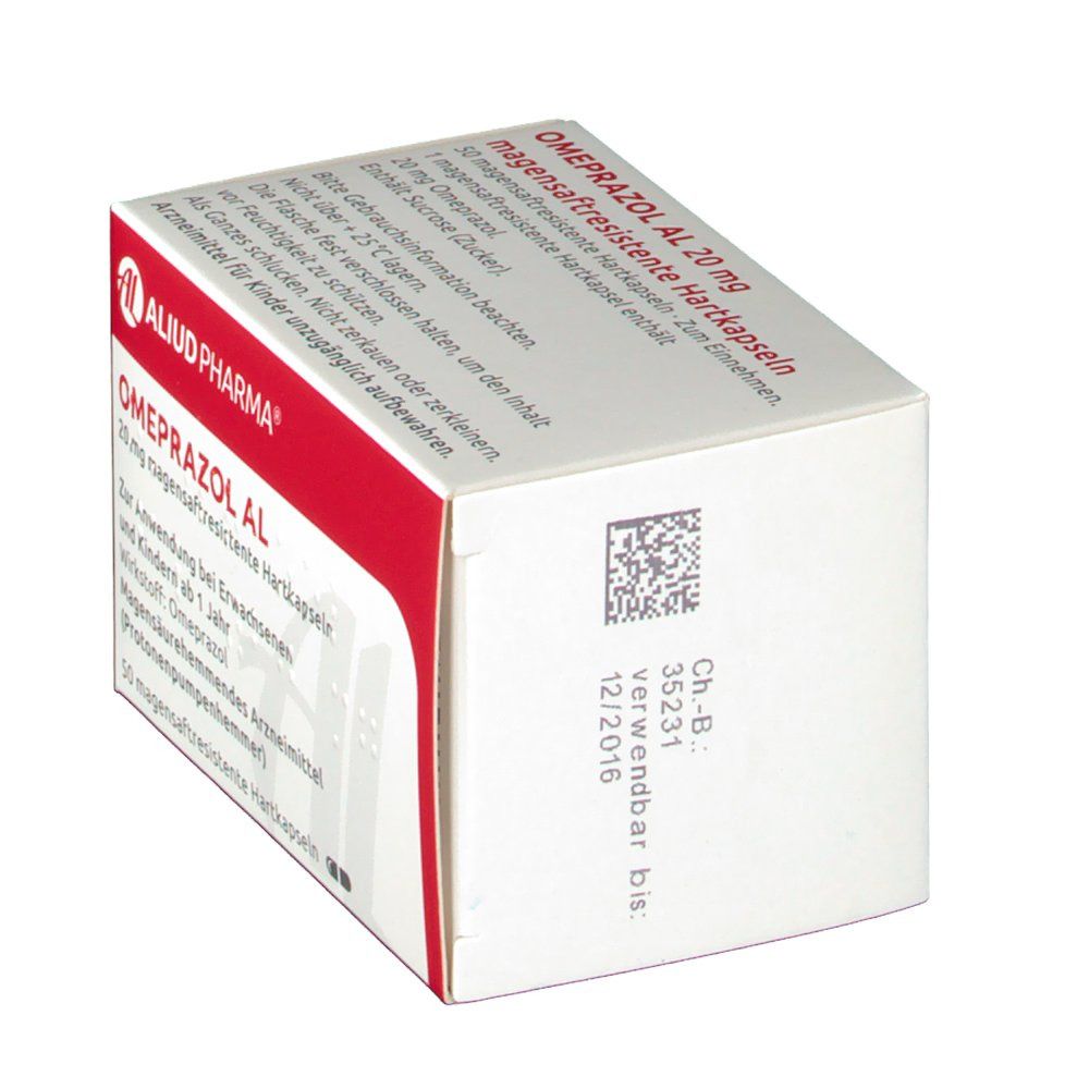 Omeprazol AL 20 mg