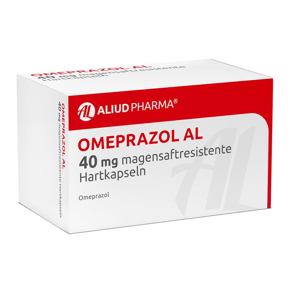 Omeprazol AL 40 mg magensaftresistente Hartkapseln 30 St Magensaftresistente