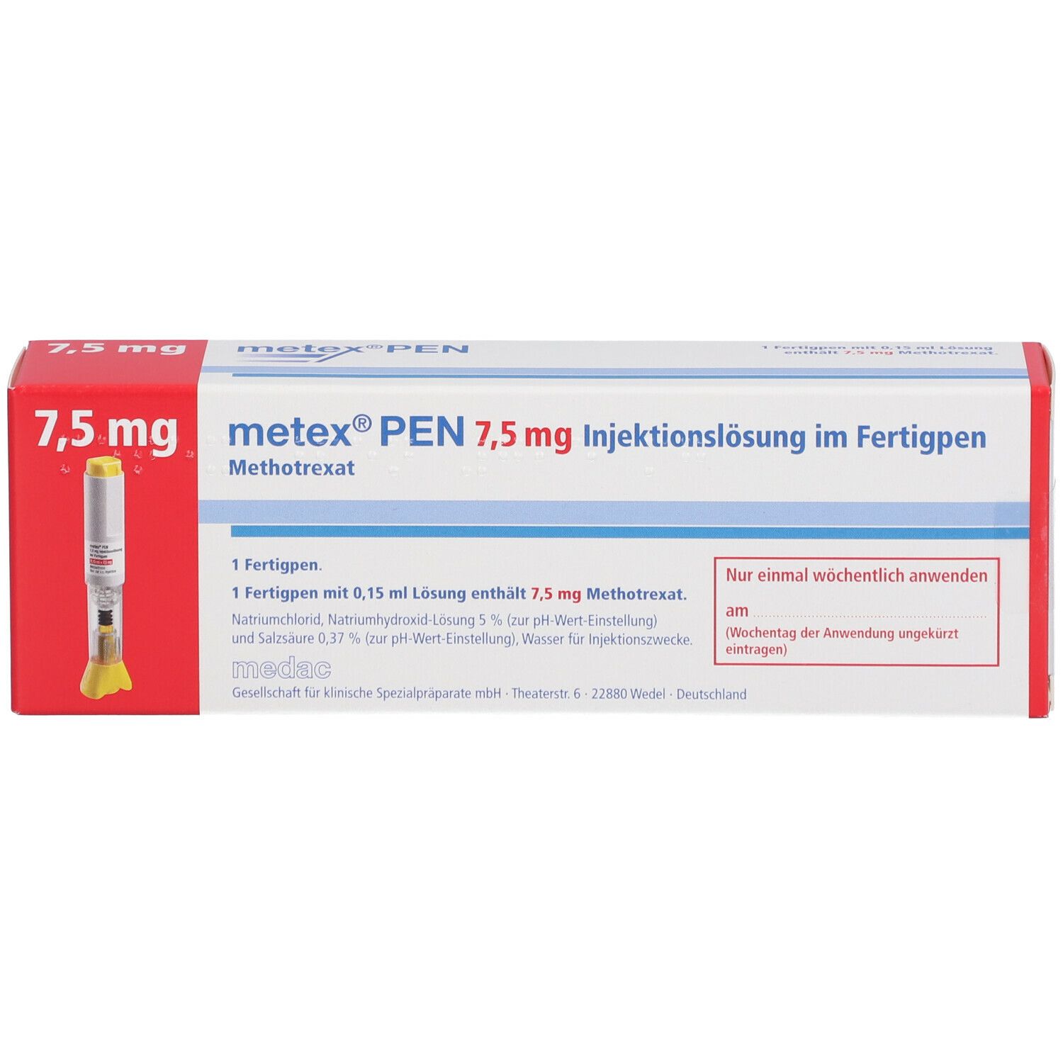 metex®  7,5 mg (50 mg/ml)