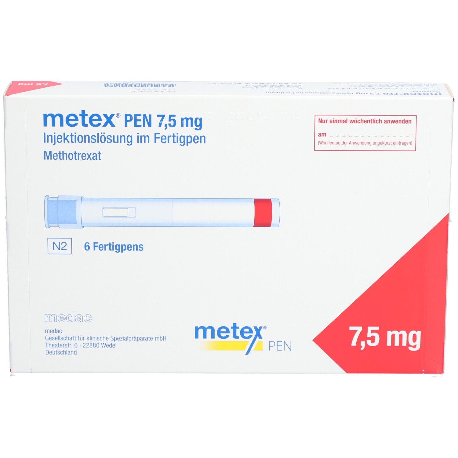 metex®  7,5 mg (50 mg/ml)