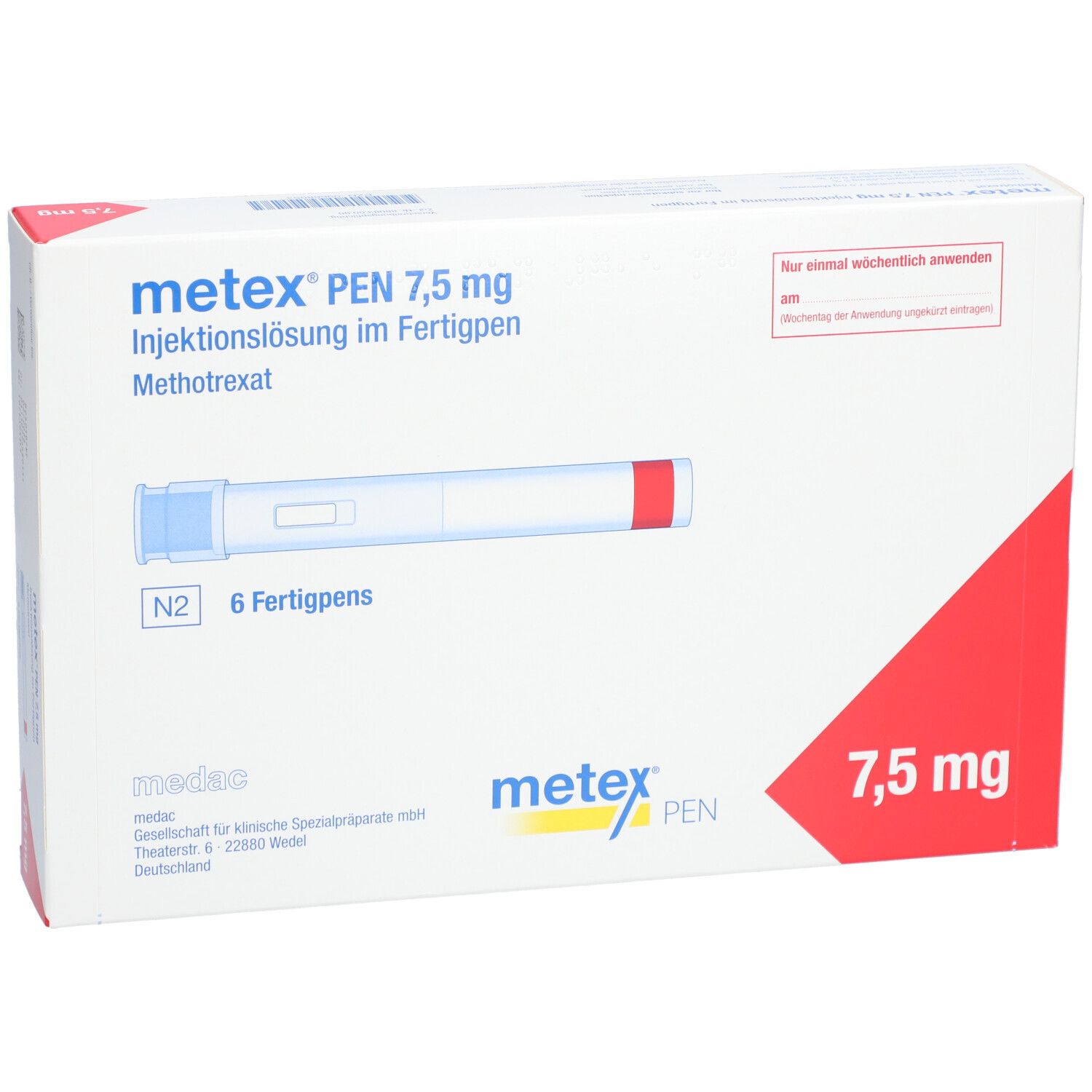 metex®  7,5 mg (50 mg/ml)