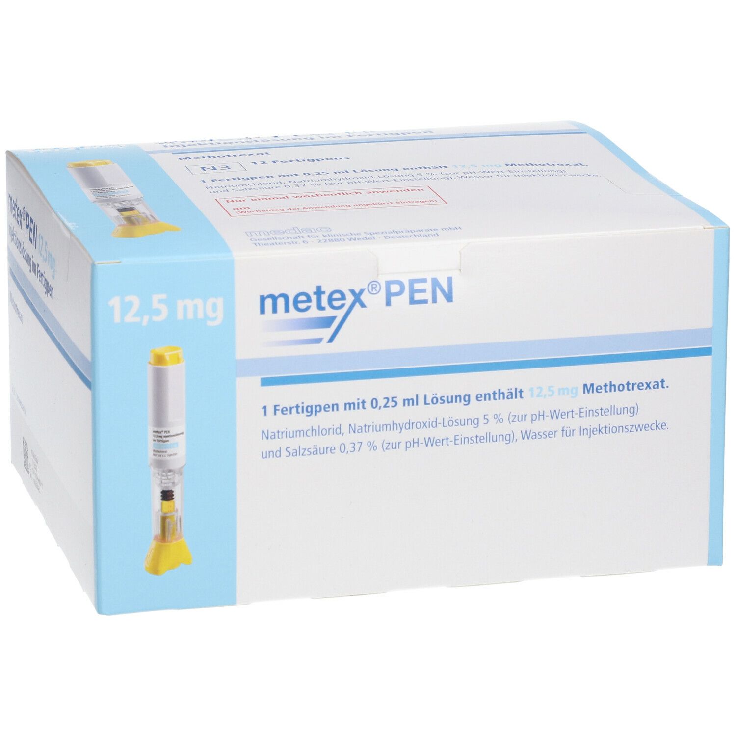 metex® PEN 12,5 mg