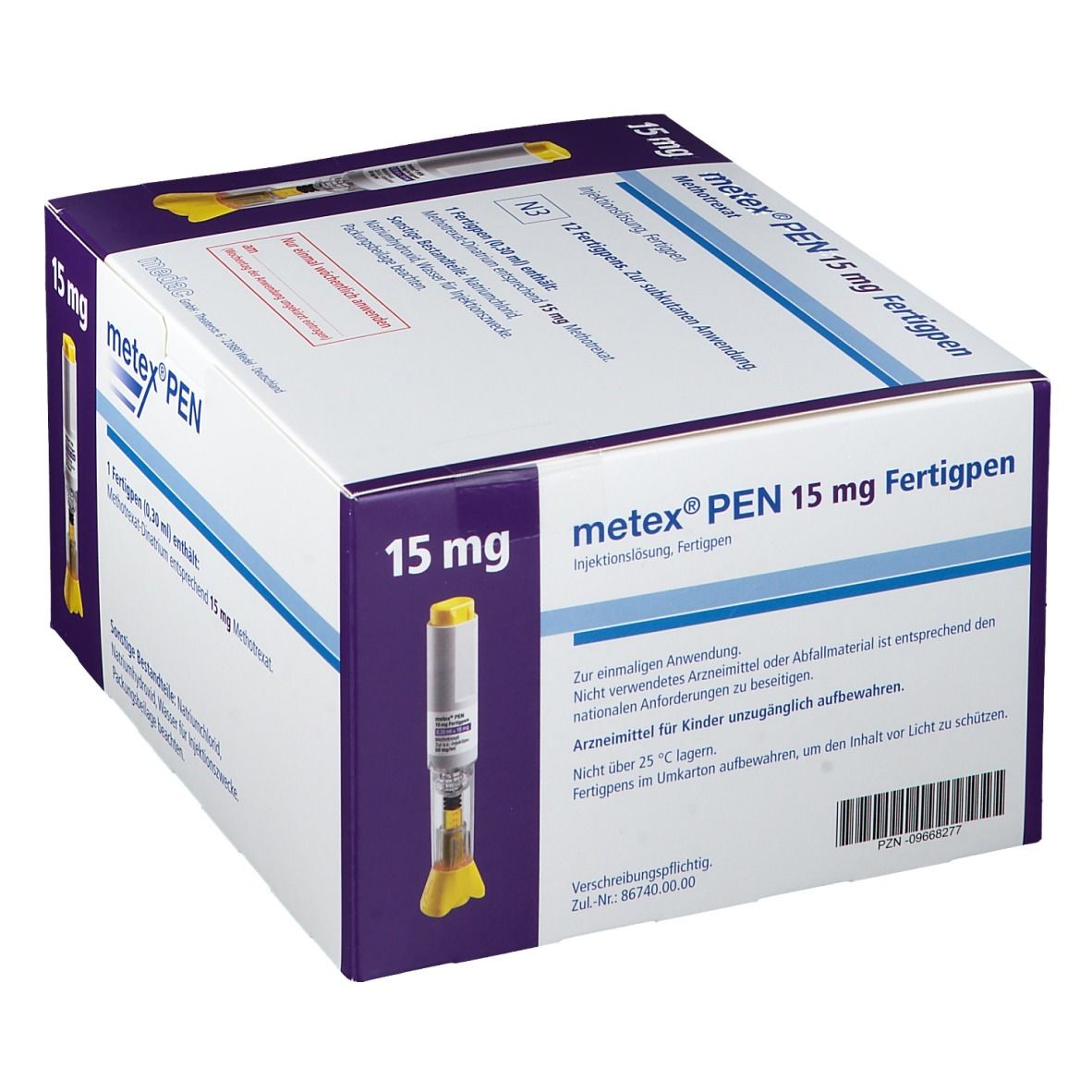 metex® PEN 15 mg