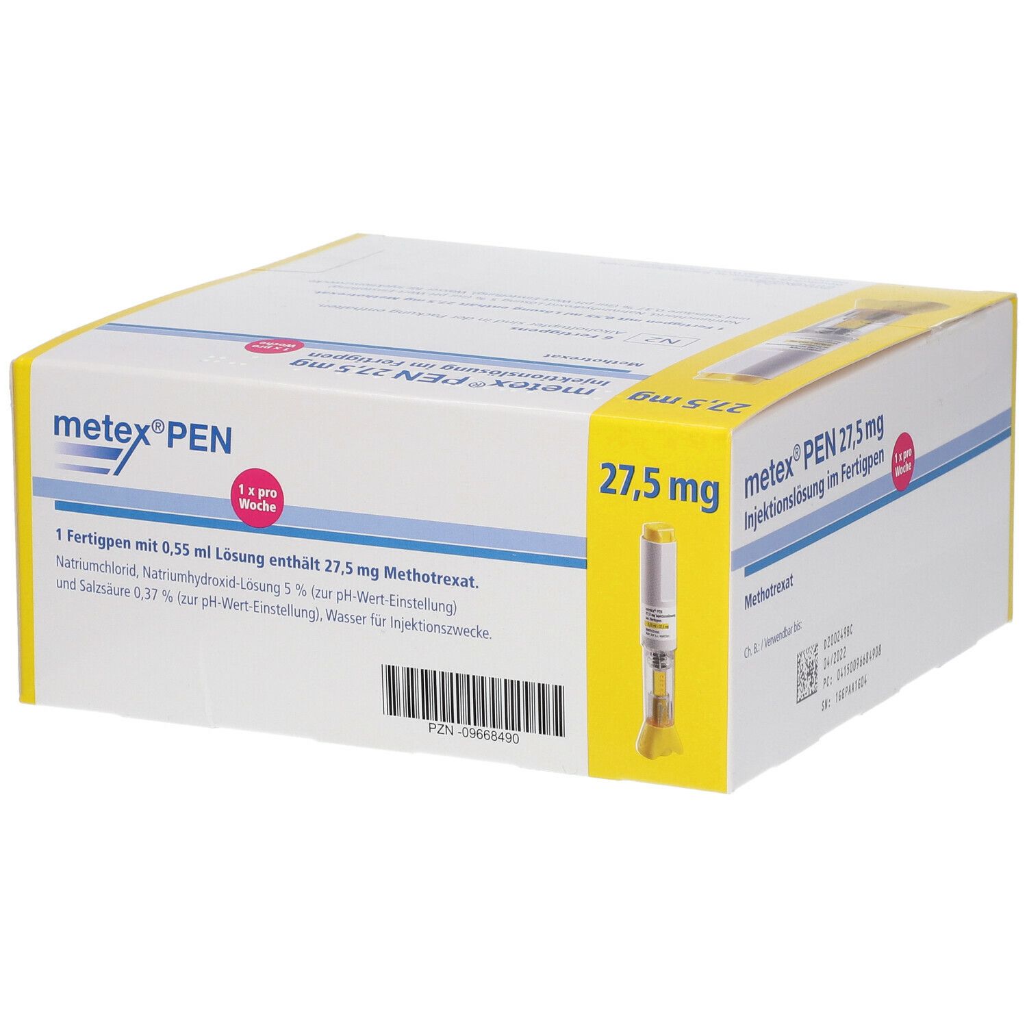 metex® 27,5 mg (50 mg/ml) 6 St mit dem E-Rezept kaufen - Shop Apotheke
