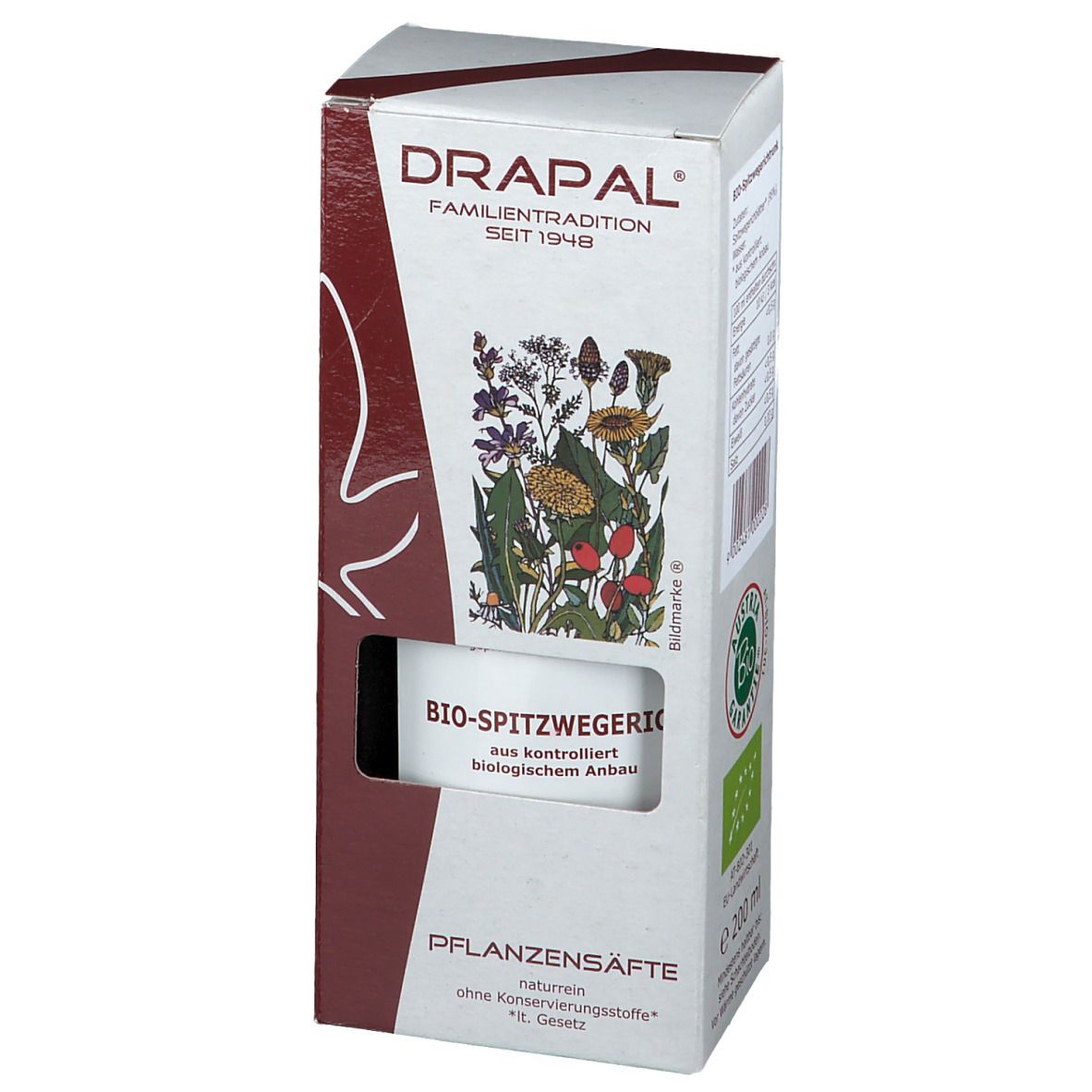 DRAPAL® BIO-SPITZWEGERICH Pflanzensaft