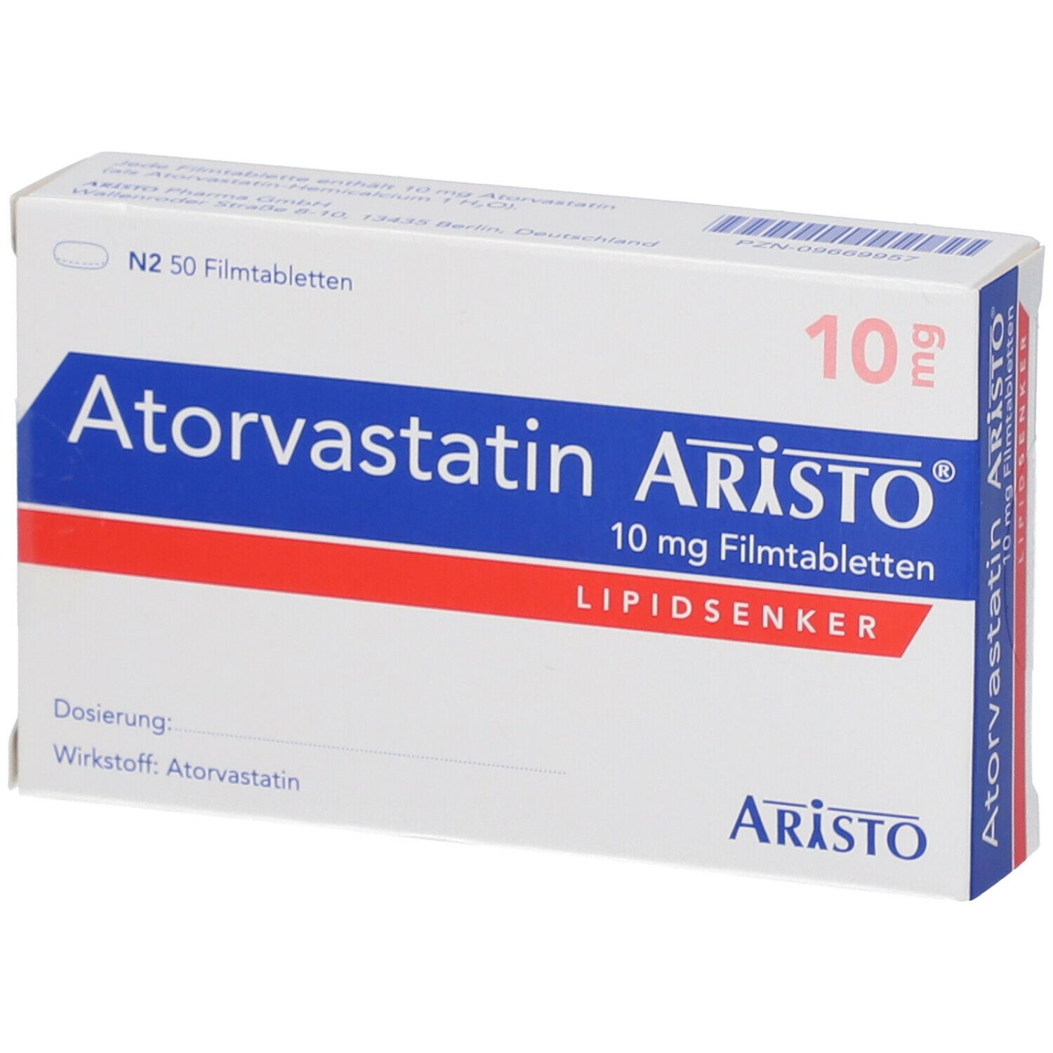 Atorvastatin Aristo® 10 mg