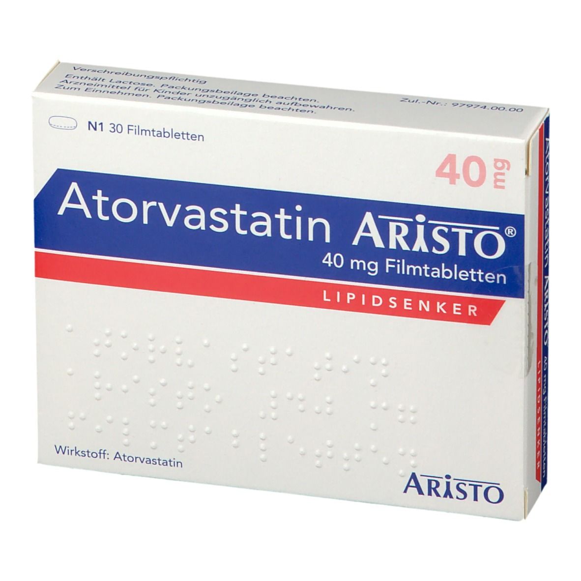Atorvastatin Aristo® 40 mg