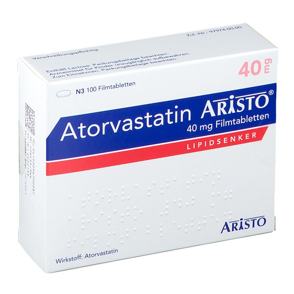 Atorvastatin Aristo® 40 mg