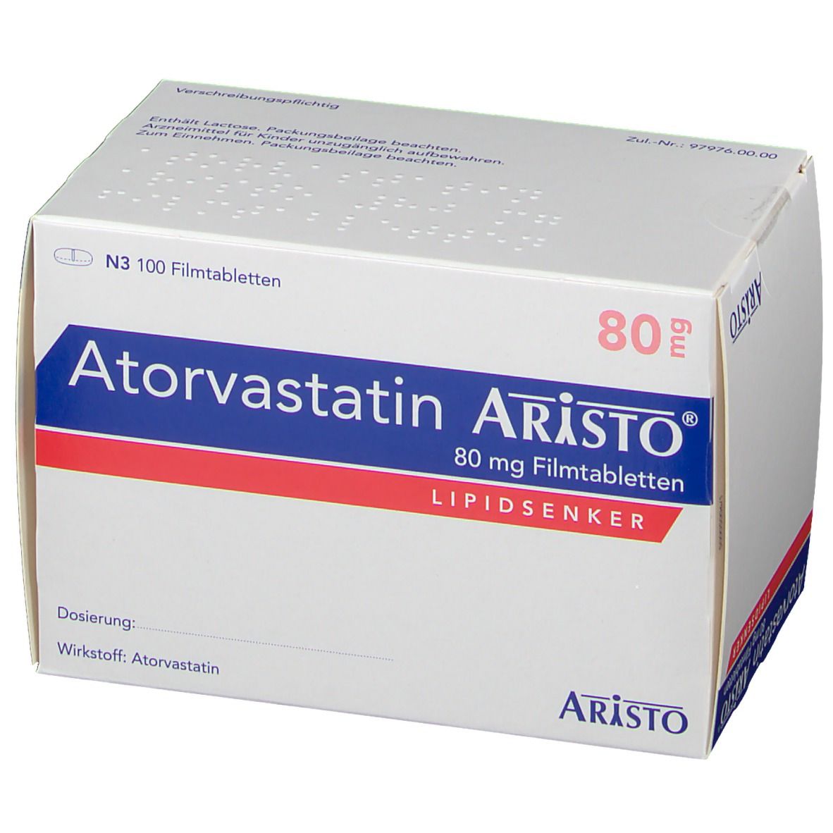 Atorvastatin Aristo® 80 mg