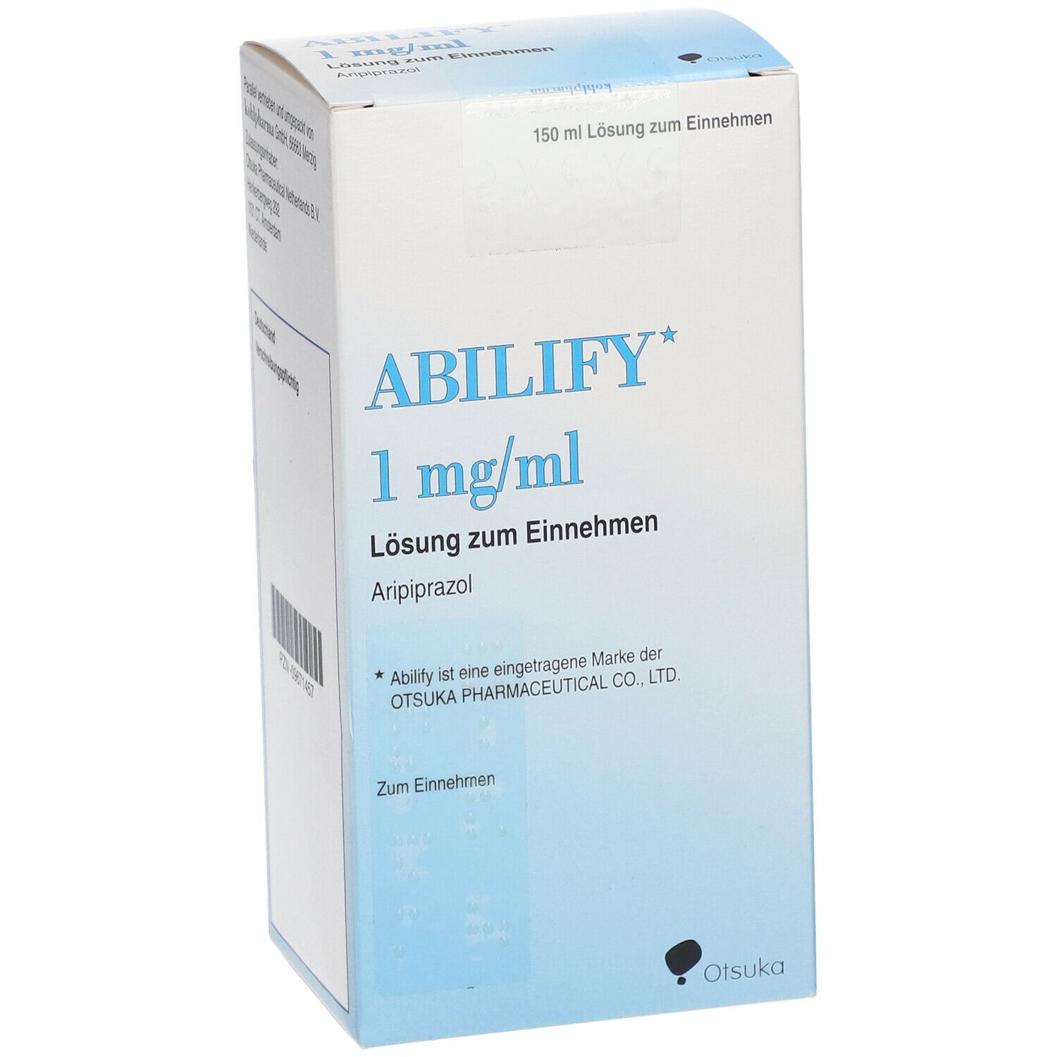 Abilify 1 Mg Ml 150 Ml Mit Dem E Rezept Kaufen Shop Apotheke