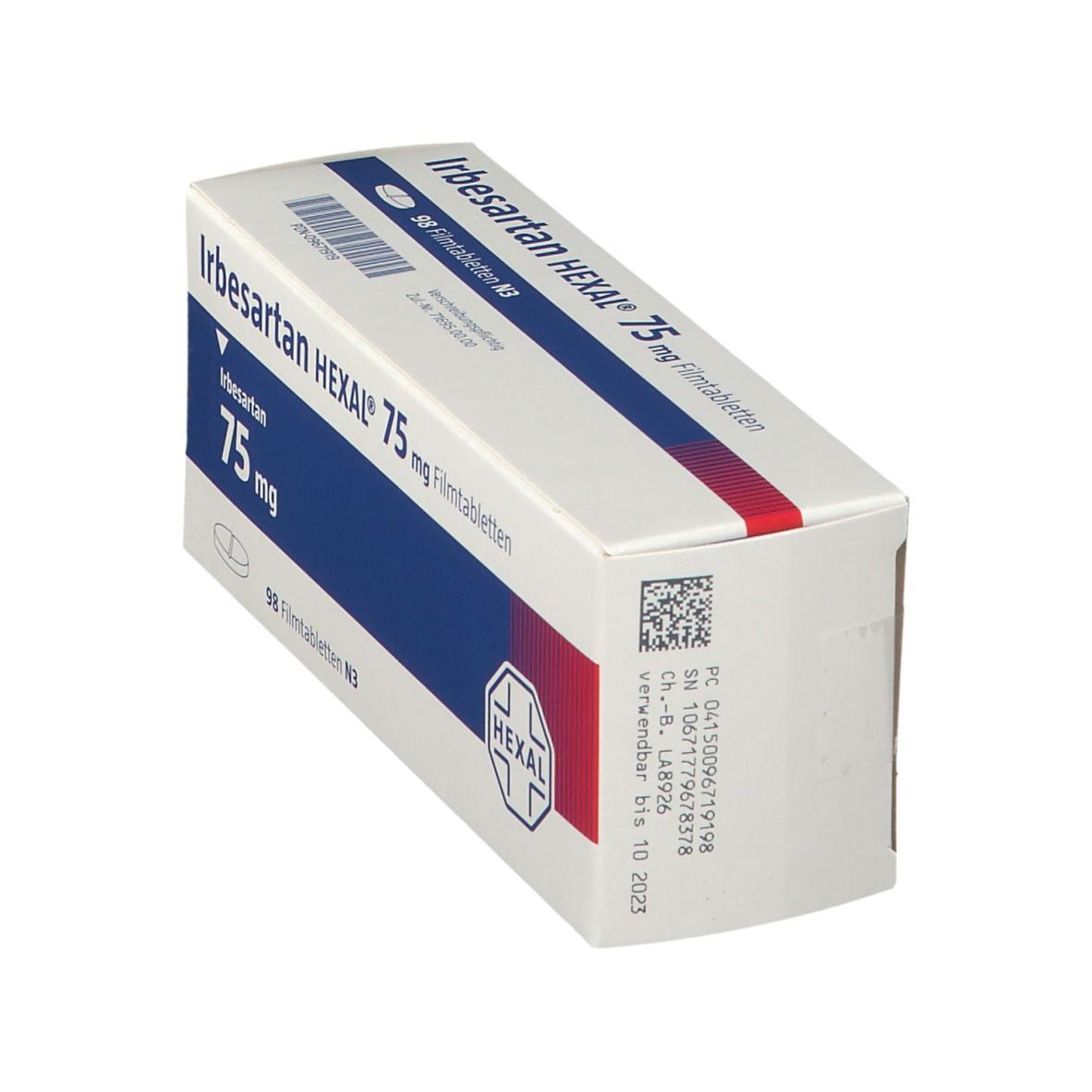 Irbesartan Hexal 75 mg Filmtabletten 28 St