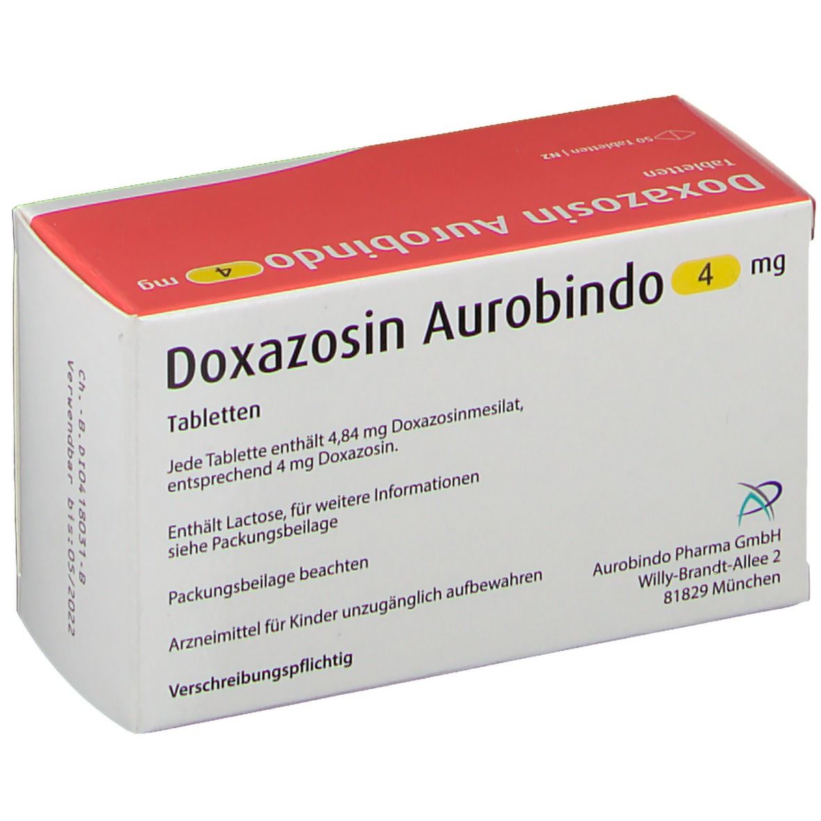 Doxazosin Aurobindo 4 mg