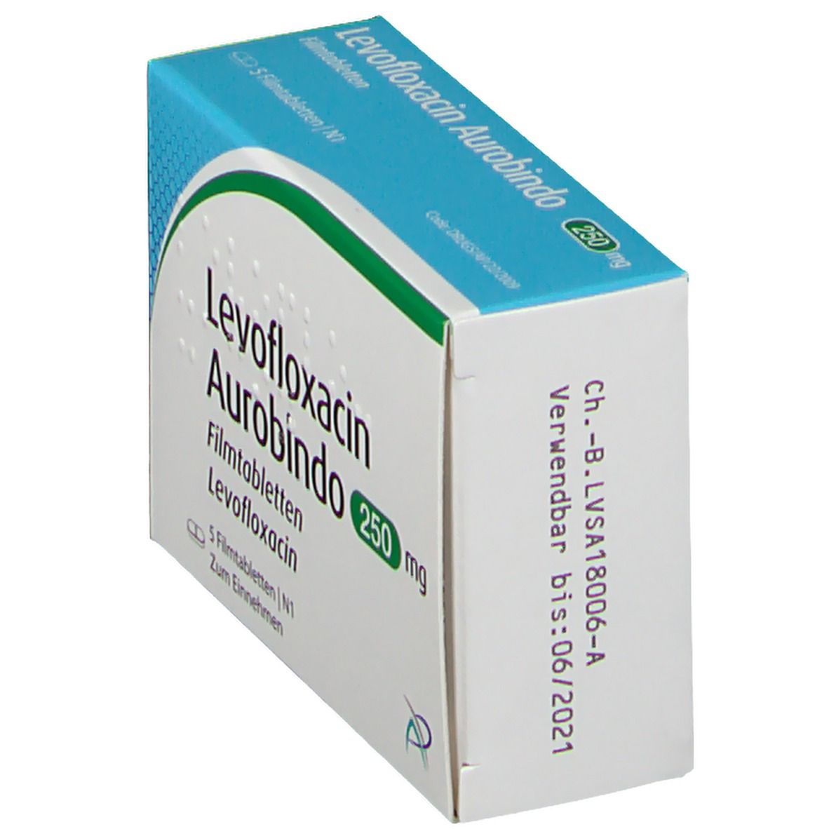 Levofloxacin Aurobindo 250 mg Filmtabletten 5 St