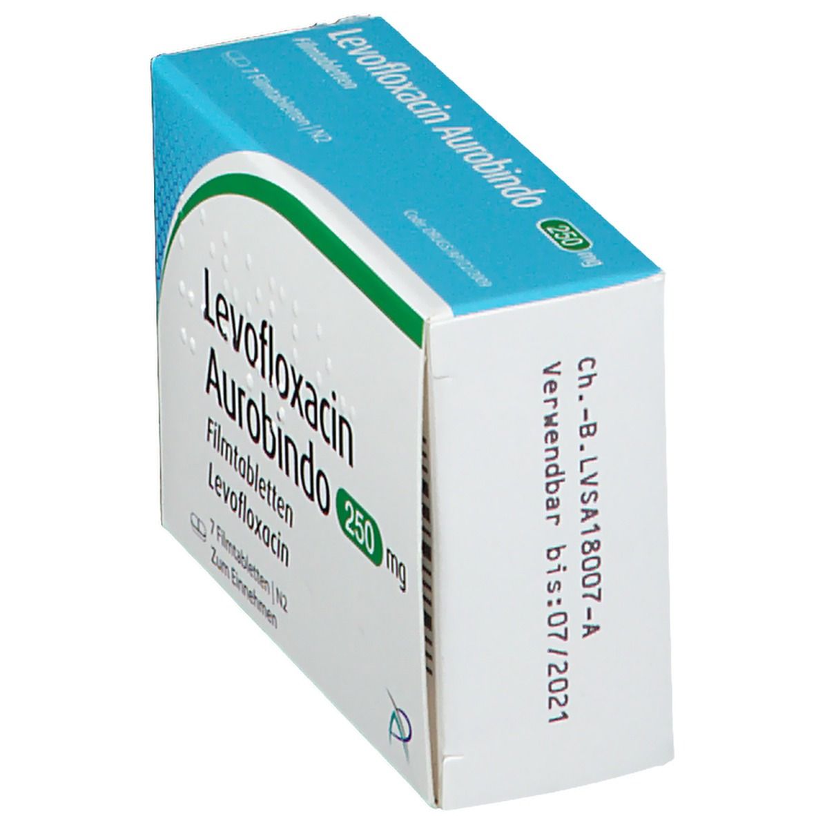 Levofloxacin Aurobindo 250 mg Filmtabletten 7 St