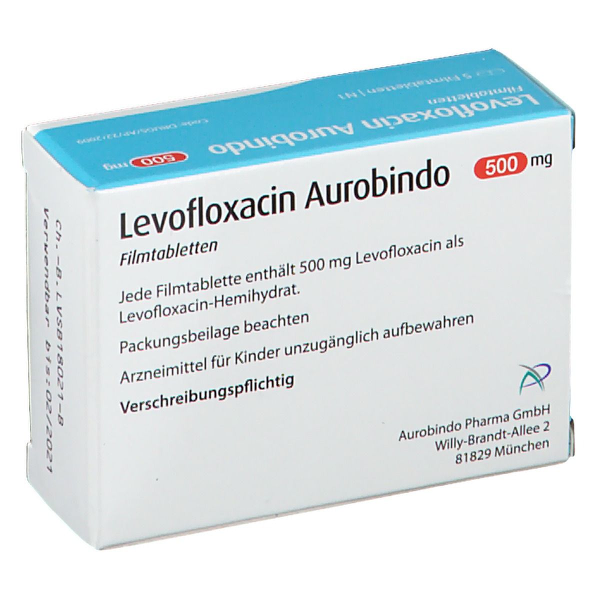Levofloxacin Aurobindo 500 mg