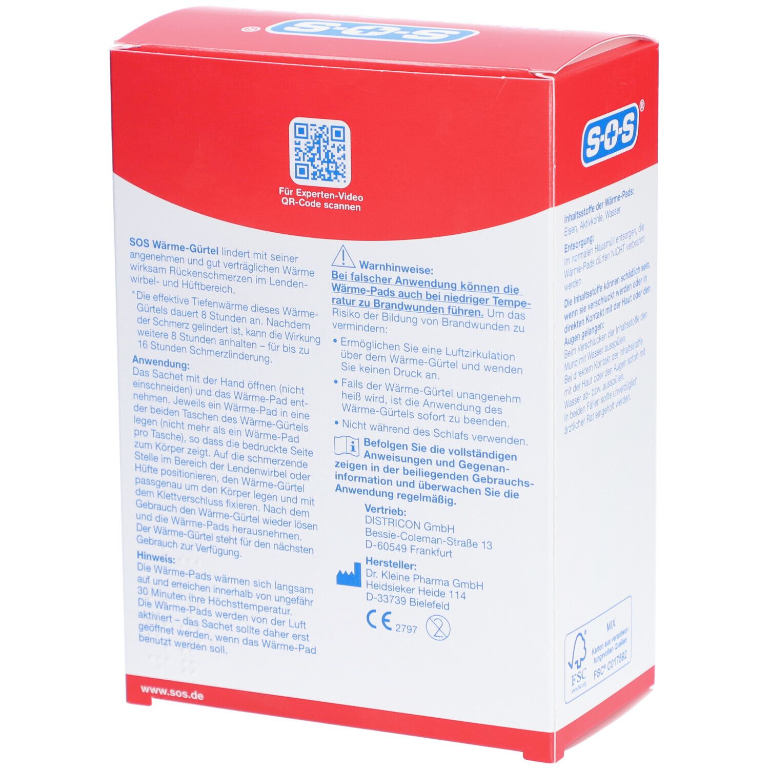SOS Wärme-Gürtel