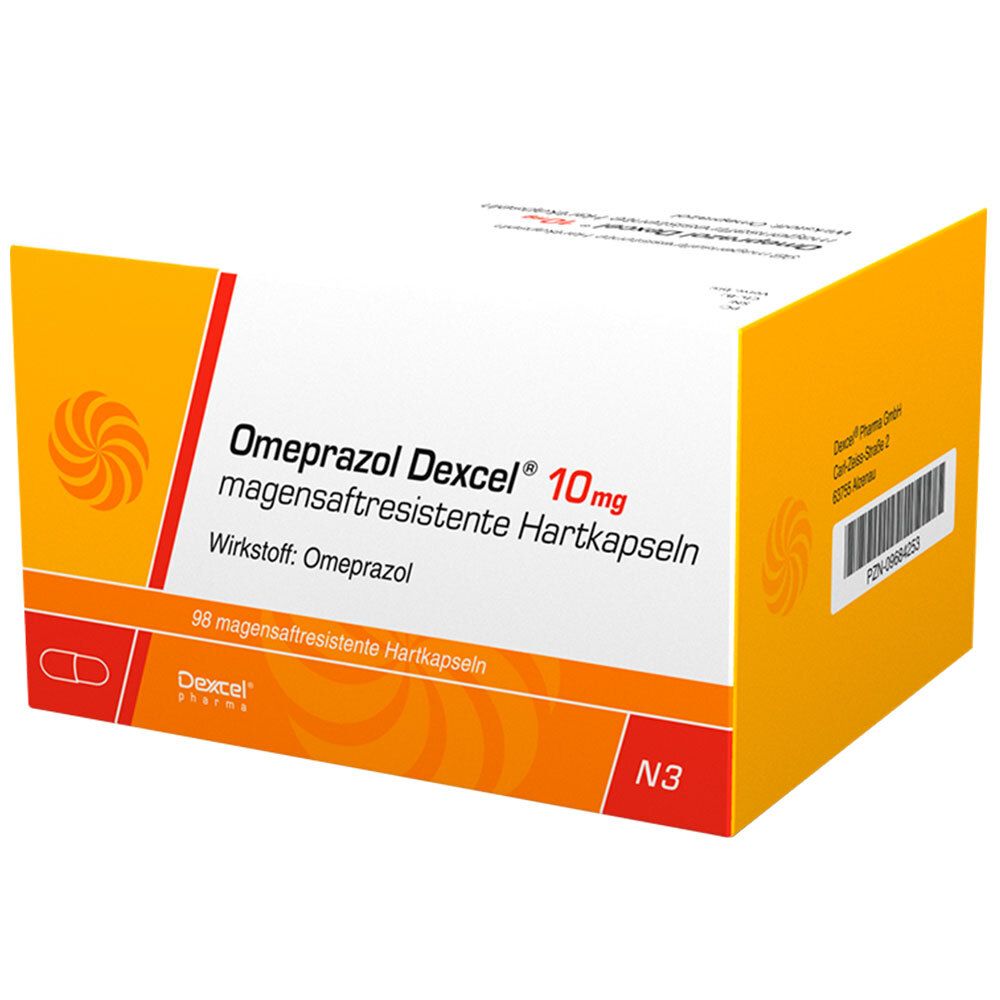 Omeprazol Dexcel® 10 mg