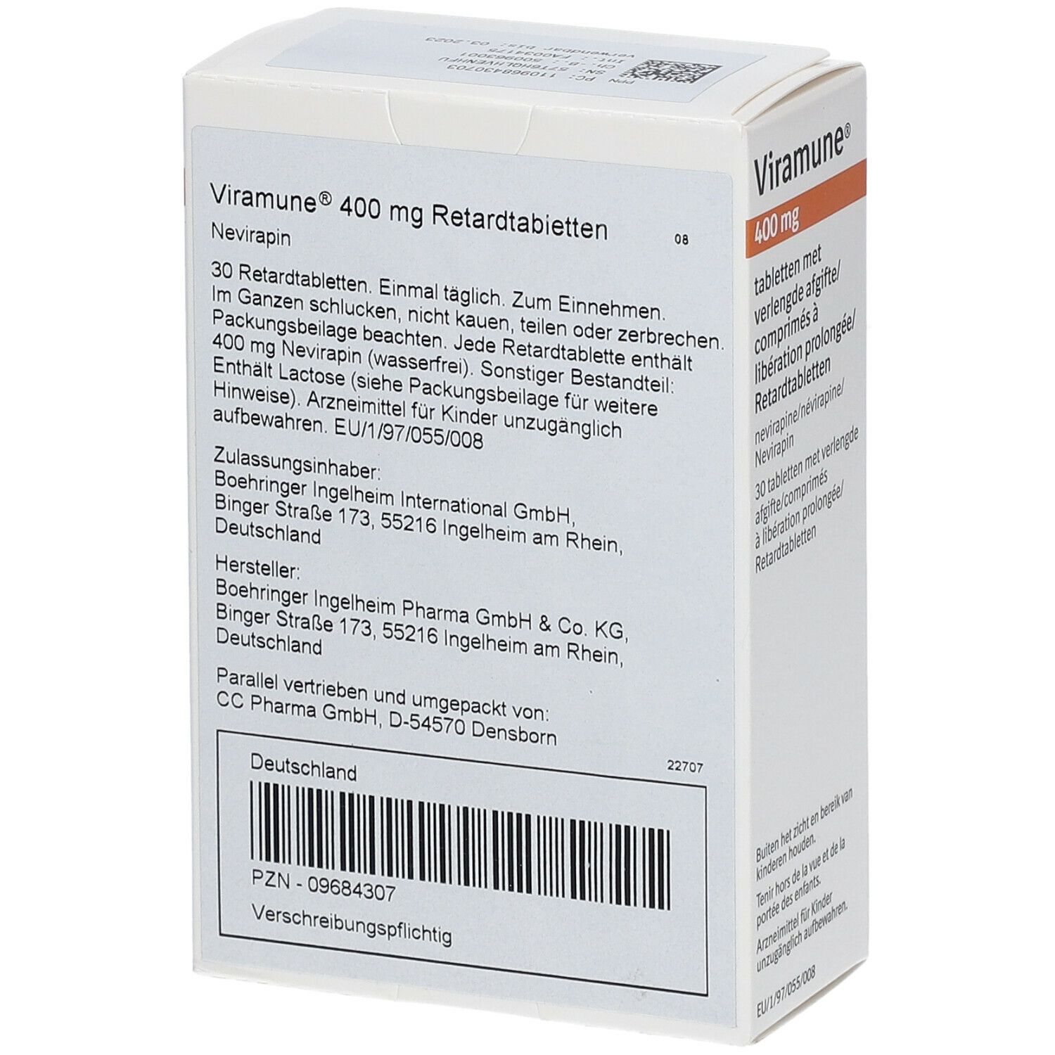 Viramune® 400 mg
