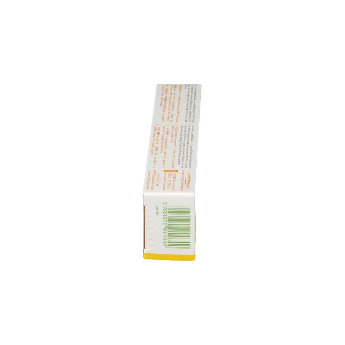 CATTIER Zahncreme mit Heilerde - Zitrone