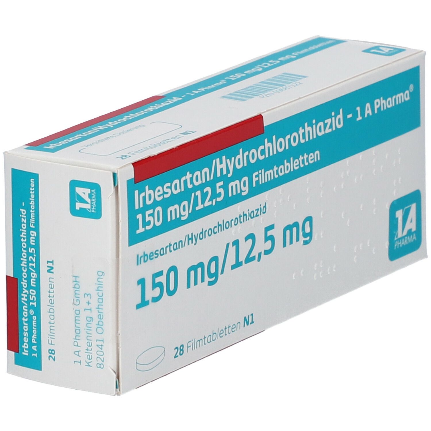 Irbesartan/Hydrochlorothiazid - 1 A Pharma® 150 mg/12,5 mg