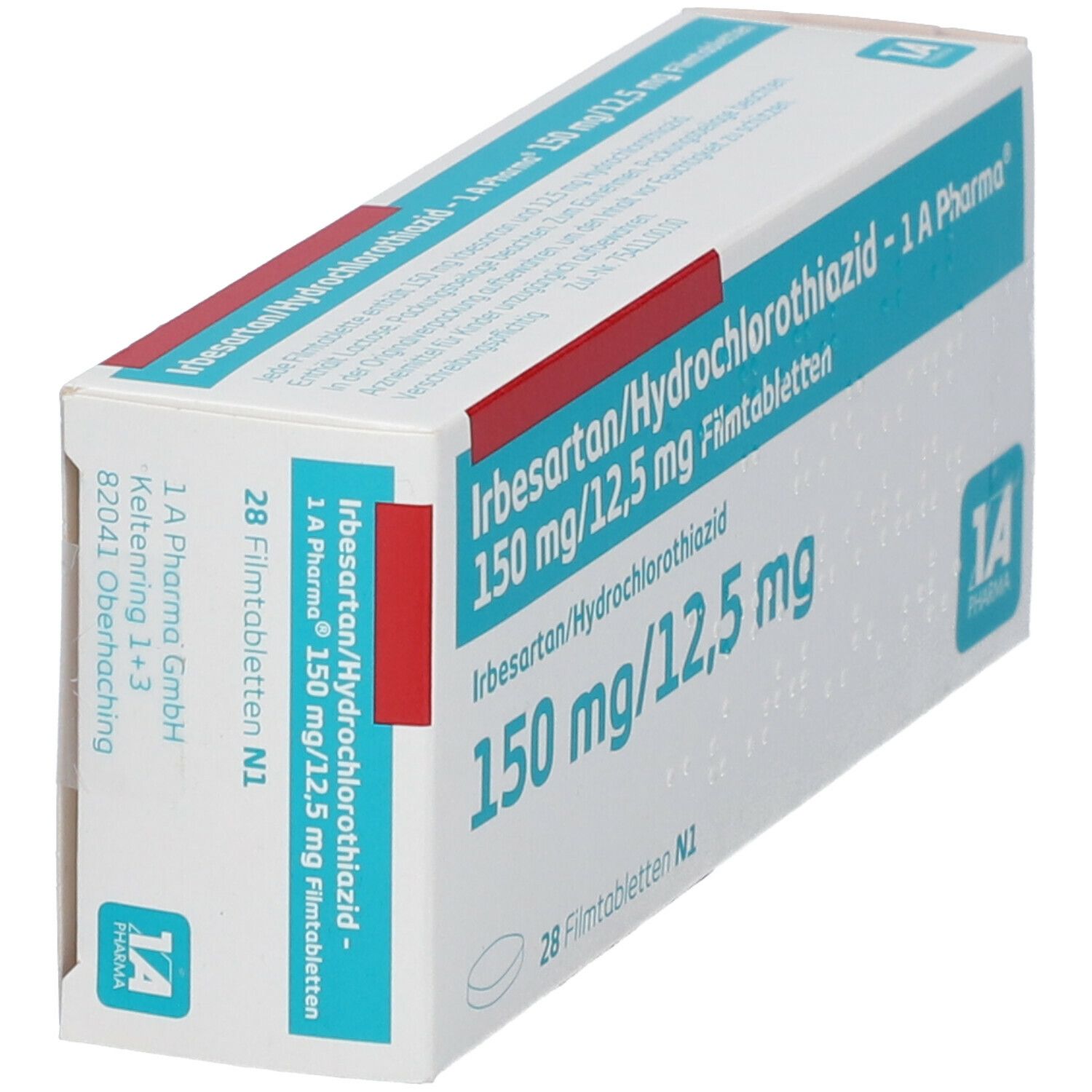 Irbesartan/Hydrochlorothiazid - 1 A Pharma® 150 mg/12,5 mg