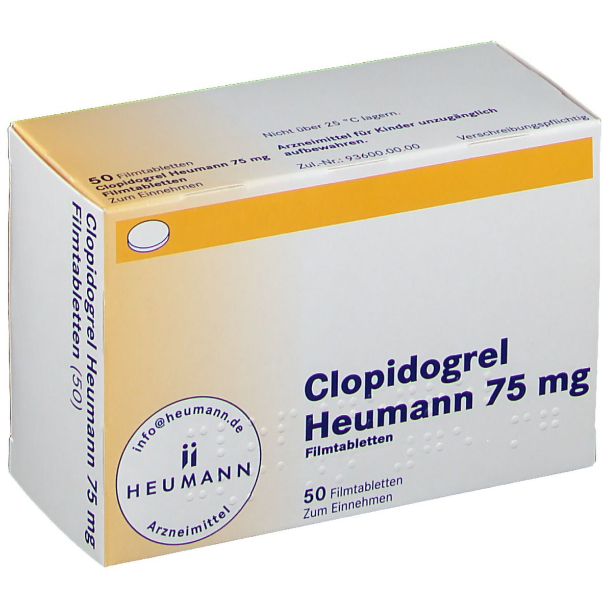 Clopidogrel Heumann 75 mg