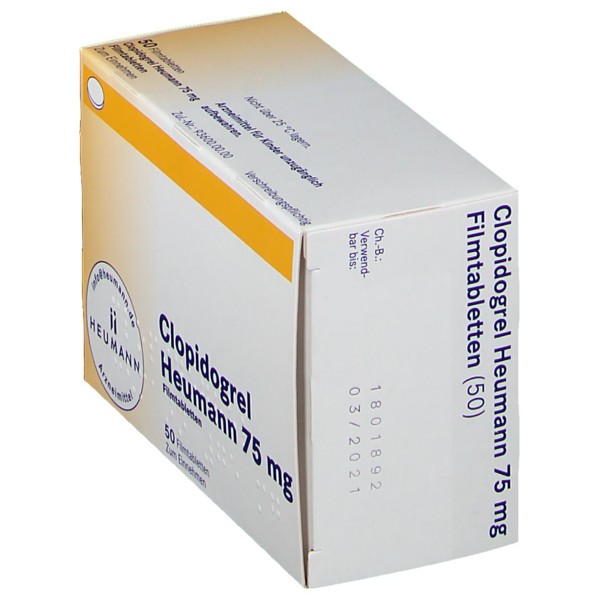Clopidogrel Heumann 75 mg
