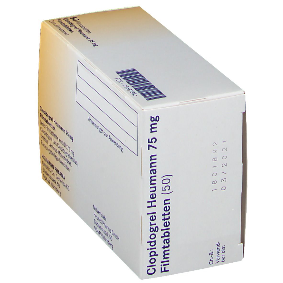 Clopidogrel Heumann 75 mg