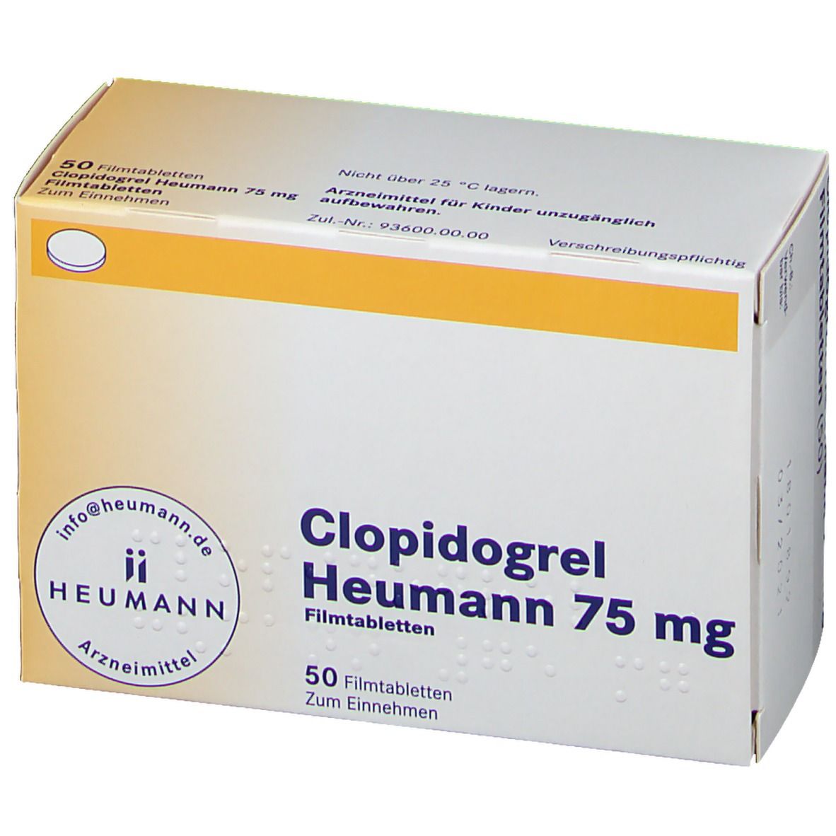Clopidogrel Heumann 75 mg