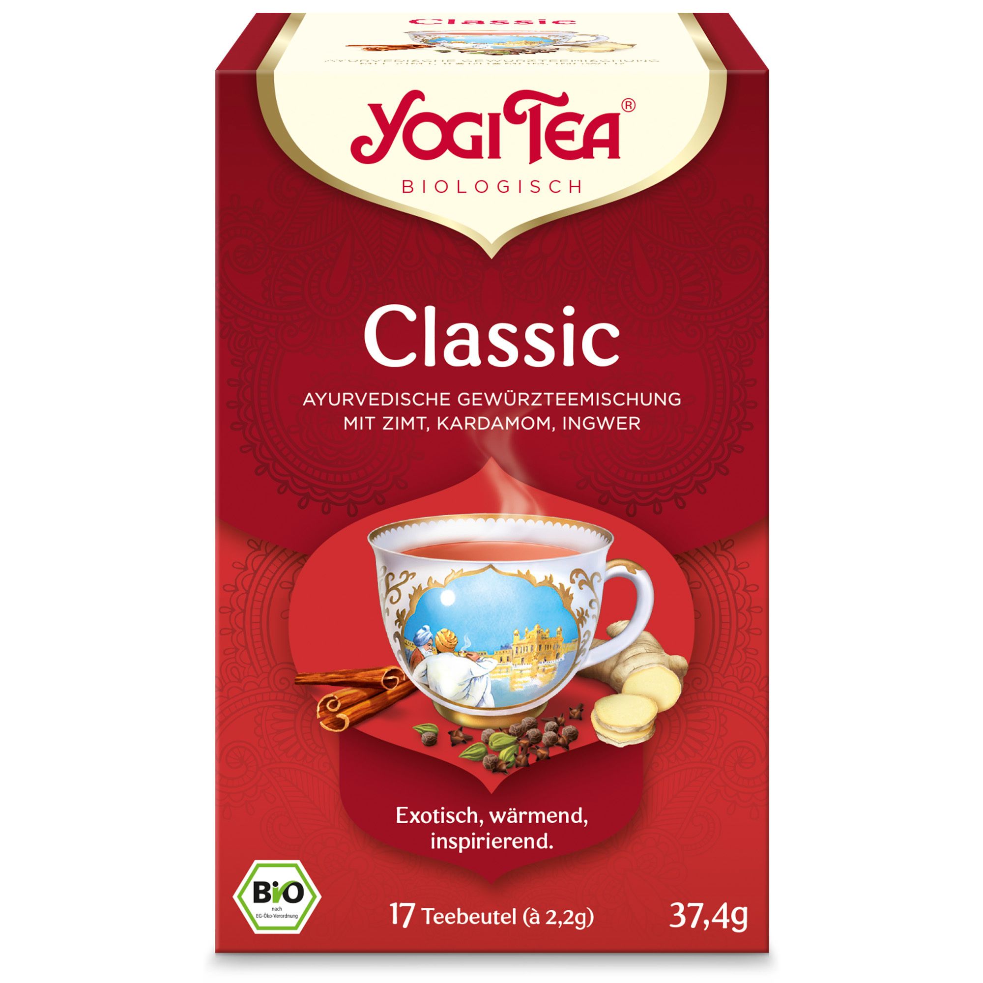 YOGI TEA® Classic, Bio Gewürz- und Kräutertee