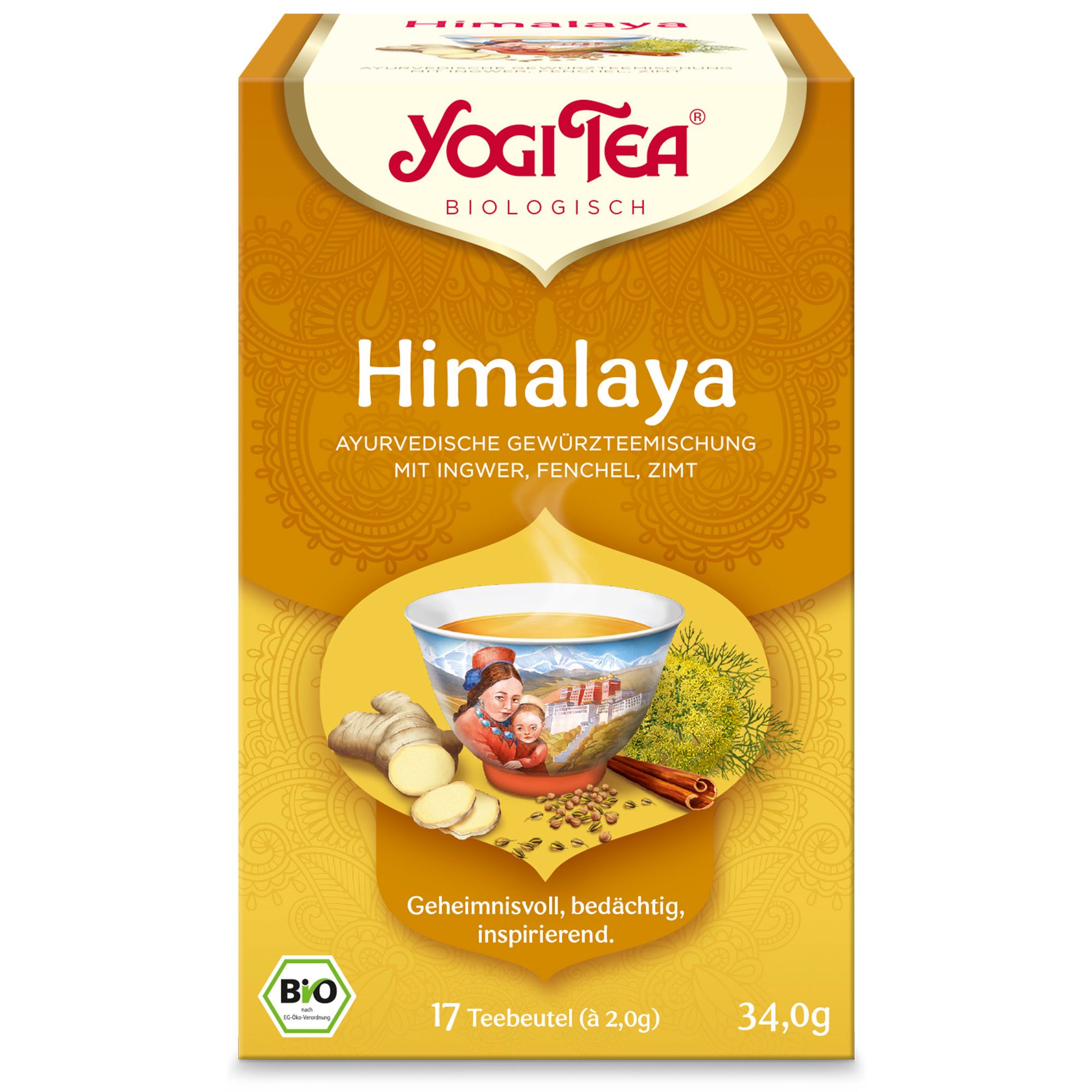 YOGI TEA® Himalaya, Bio Gewürz- und Kräutertee