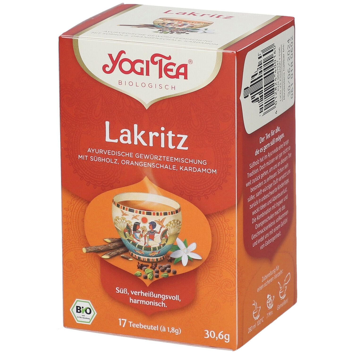 YOGI TEA® Lakritz, Bio Gewürz- und Kräutertee